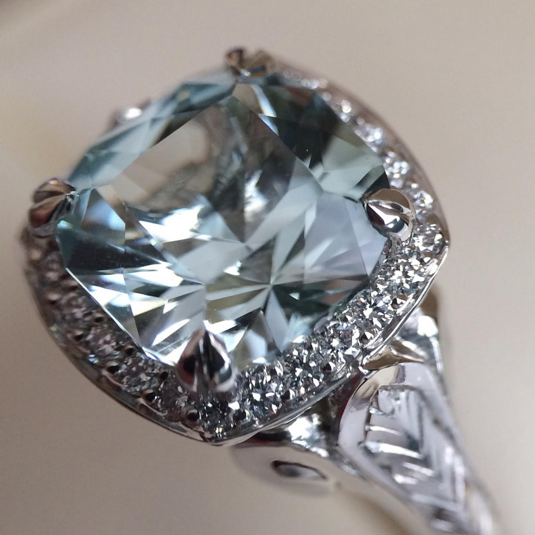aquamarine ring